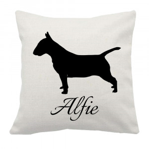 Personlig Bull Terrier Pude