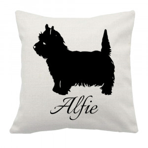 Personalised Westie Cushion