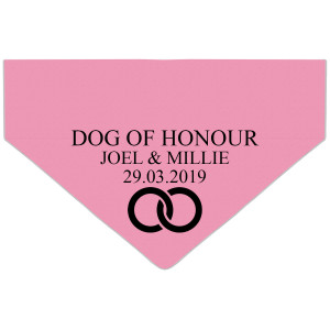 Personalised Dog Of Honour...