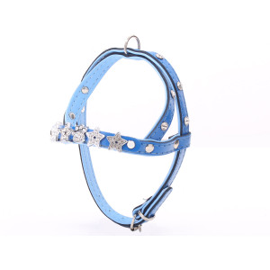 Kristallise Baby Blue Läder...