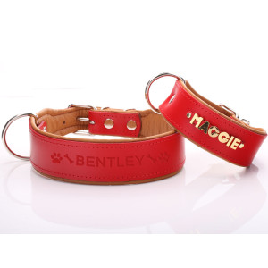 Brede, Gewatteerde Rood En...