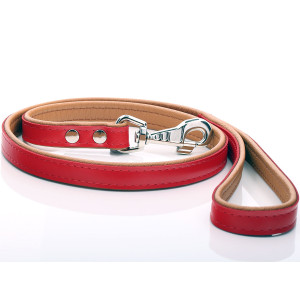 Red & Tan Padded Leather...