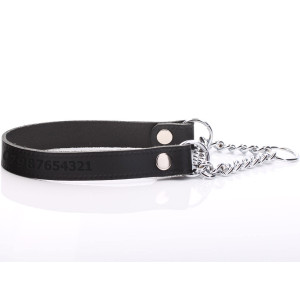 Black Leather Martingale...