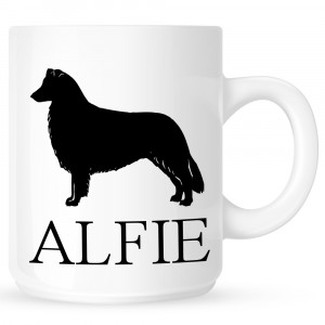 Personalised Border Collie Coffe Mug