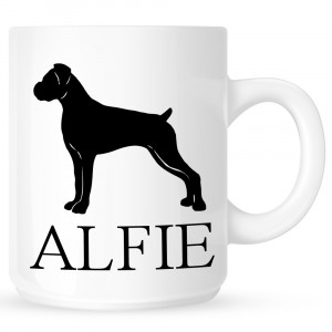 Personalised Boxer Coffe Mug