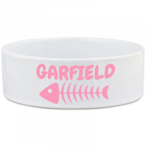 Personalised Cat Bowl with...