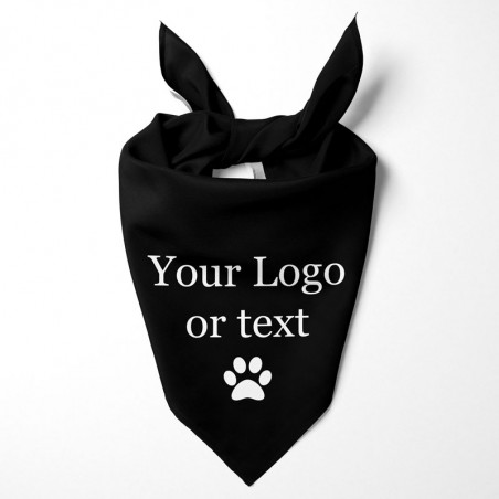 Branded Dog Bandana with Logo