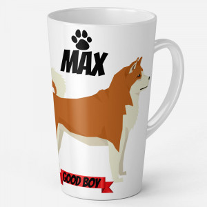 Akita Inu Personalizado Taza