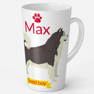 Taza Personalizada Malamute...