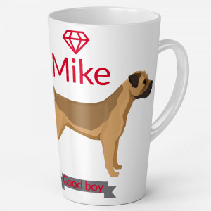 Border Terrier Taza...