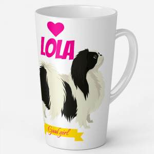 Personalized Japanese Chin Mug