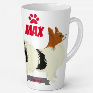 Personalized Papillon Mug