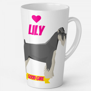 Personalizado Schnauzer Taza