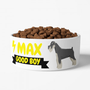 Personalized Schnauzer Dog...