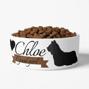 Personalized Skye terrier...