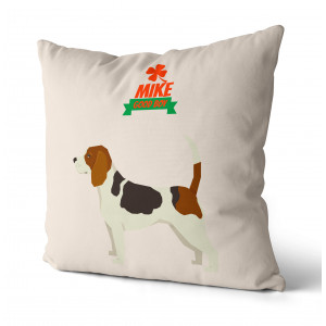 Personalized Beagle Pillow