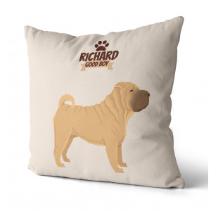 Personalized Shar Pei Pillow