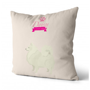 Personalized Spitz Pillow