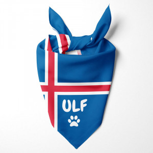 Személyre Izland Zászló...