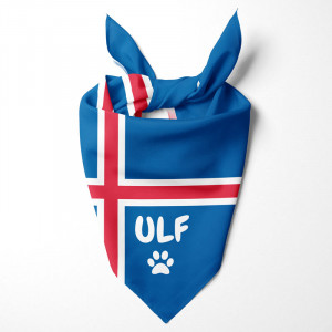 Personalised Iceland Flag...