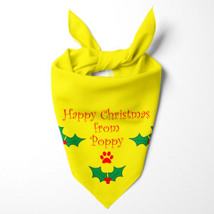 Personalizzato Bandana Cane...