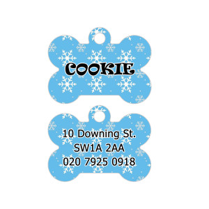 Fiocchi Di Neve Dog Tag