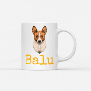Basenji hrnek na kávu