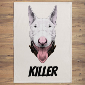 Bull Terrier Blanket