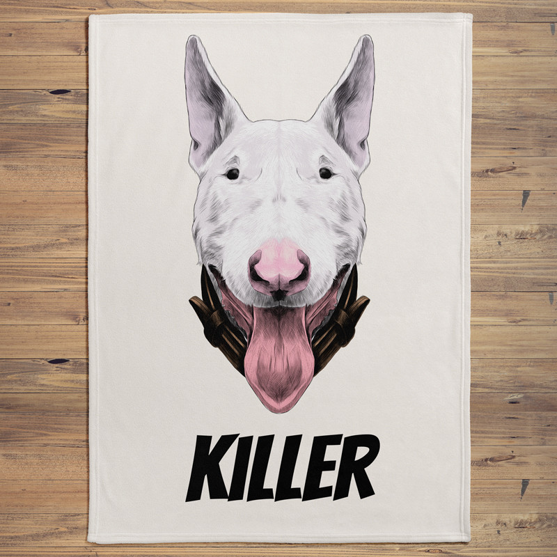 Bull Terrier Blanket