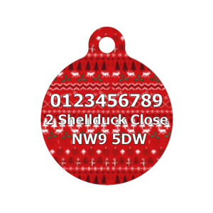 Dog Tag Stampa Natale...
