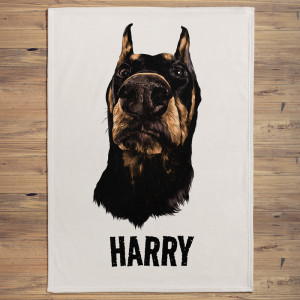 Coperta da dobermann