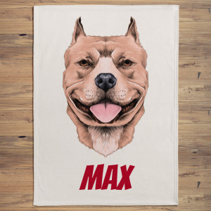 Coperta Pitbull americano