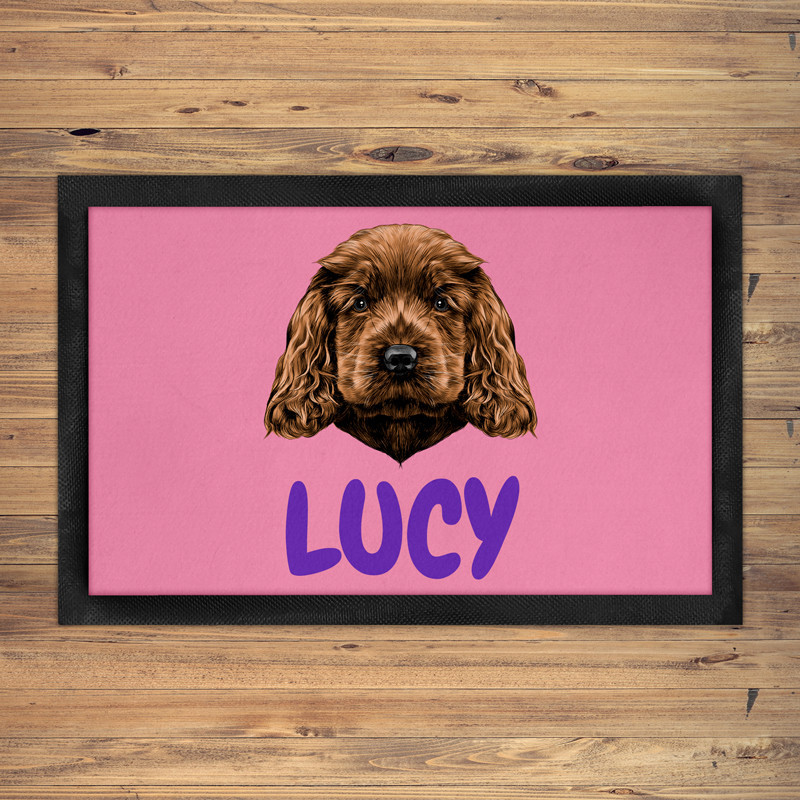 Cocker spaniel dog best sale bowl