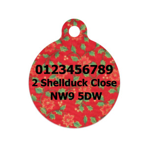 Tag Natale Vischio Cane