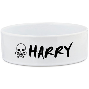 Bol Pour Chien Avec Crâne...