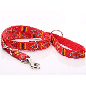 Rood Aztec Patroon...