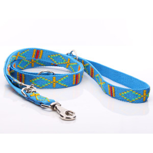 Aqua Blauw Aztec Patroon...