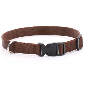 Adjustable Brown Dog Collar