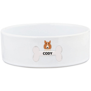 Collie Dog Bowl
