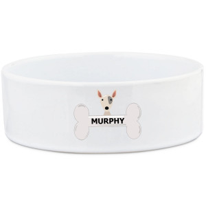 Bull Terrier Dog Bowl