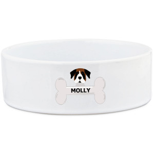 St Bernard Dog Bowl