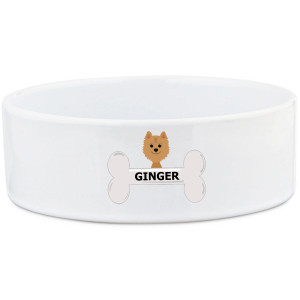 Pomeranian Dog Bowl