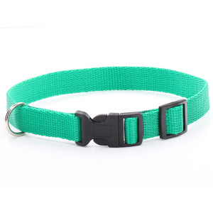 Adjustable Green Dog Collar