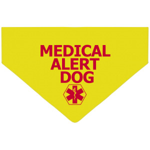 Medische Alert Dog Bandana