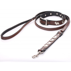 Brown Westie Dog Collar &...