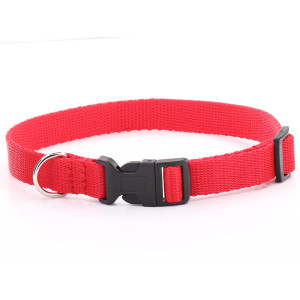 Adjustable Red Dog Collar