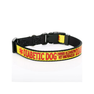 Medical Alert Dog Collar -...