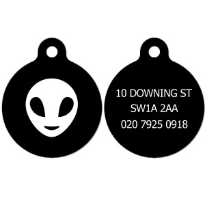 Alien Dog Tag