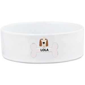 Spaniel Dog Bowl