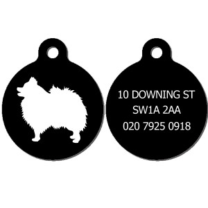 Pomeranian Dog Tag